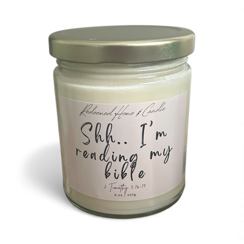 Shh.. I’m reading my Bible